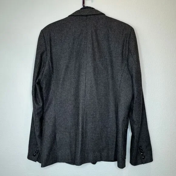 THE KOOPLES SPORT Sport Coat with Zip Out Waistcoat EU52 (US42) Small Plaid Navy - Picture 10 of 13